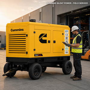 Generador Diésel Silencioso de 200KW 300KW 500KW 800KW 1000KW con Cubierta Insonorizada, Trifásico, Industrial, ATS, Motor Cummins, Perkins, Weichai - Product Image 4