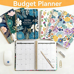 Cuaderno Personalizado con Logotipo GF, Diseño Gráfico, Encuadernación Espiral, Agenda Semanal y Mensual A5, Planificador de Trabajo y Deportes - Product Image 2