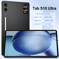 Tablet S10 Ultra de 11 Pulgadas, Phablet Velocity, 16 GB + 1 TB, 108 MP, 8000 mAh, 5G, Doble SIM + TF, Panel AMOLED Infinity de 120 Hz, MTK, Android 15, para Niños