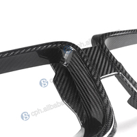 Grille de pare-chocs avant en fibre de carbone sèche noire personnalisée pour BMW M2 G42 M235i M240i Grille en carbone mise à niveau 2022 +