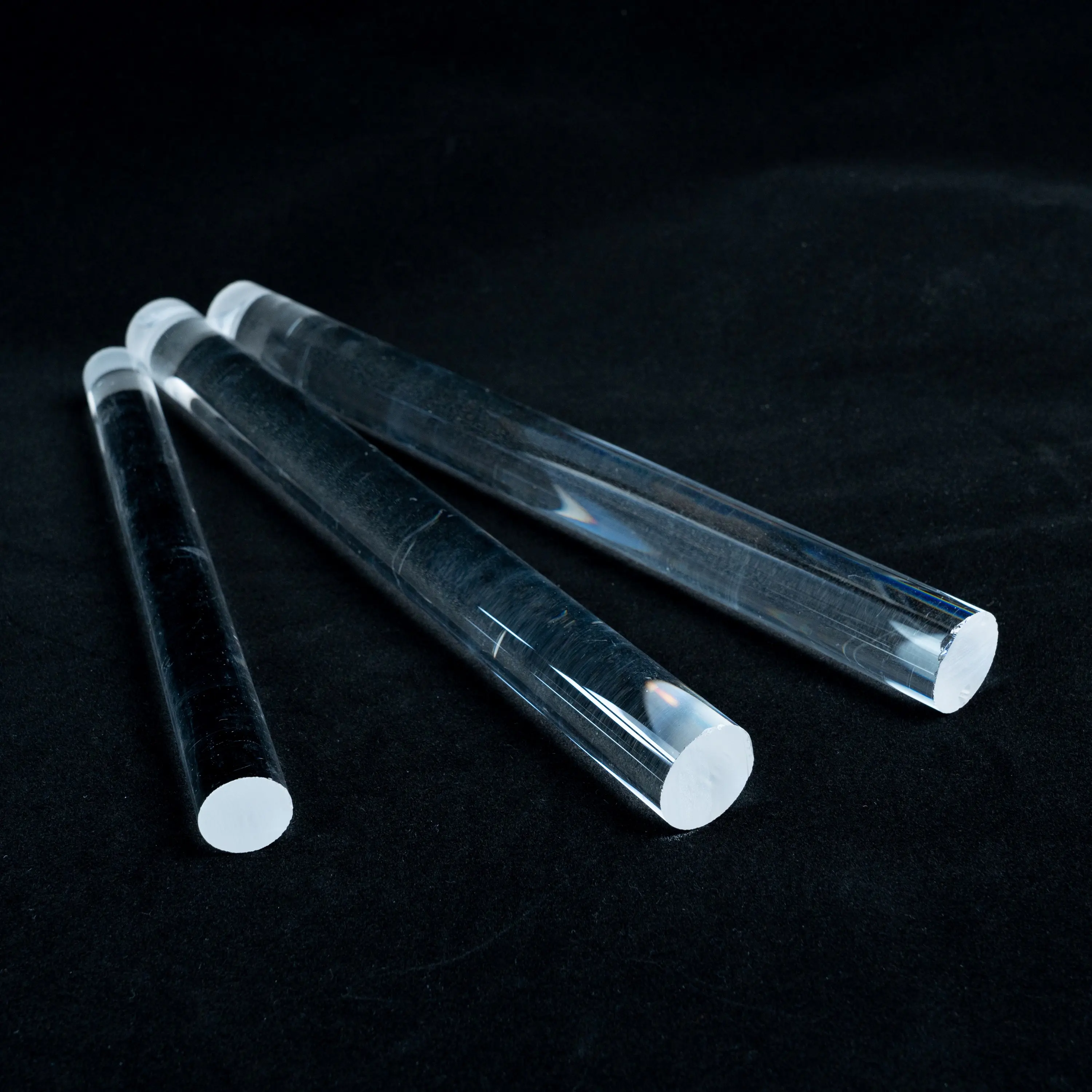 Custom high purity optical quartz light guide quartz rod