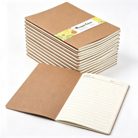 Carnets de planification minimalistes OEM avec reliure cousue, couverture en papier, logo personnalisé pour la promotion, carnets scolaires, produits à bas prix