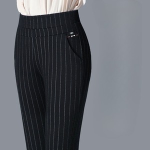 Yuhong Wholesale High-quality Women's Business Pants Women's Casual <strong>Trousers</strong> Loose Thin High Waist Middle-aged Leisure Pencil Tr - Product Image 3