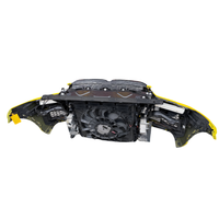 Kit de Carrocería para Parachoques Delantero BMW X6 M F96 2019-2023 con Ventilador Electrónico del Radiador, Original de Segunda Mano, en Plástico Usado