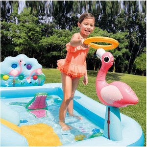 <span class=keywords><strong>Piscine</strong></span> gonflable <span class=keywords><strong>INTEX</strong></span> Arc-en-ciel Flamant rose avec toboggan aquatique familial et <span class=keywords><strong>piscine</strong></span> à balles, en PVC respectueux de l'environnement - Product Image 3