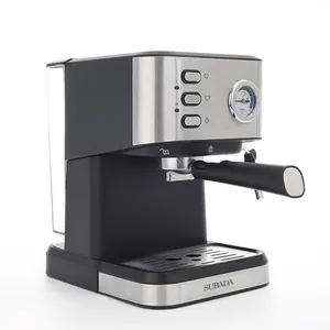 20 Bar Espressomachine 220V Of 110V Espresso Koffiezetapparaat Met Stomer Melkopschuimer Voor Koffie Cappuccino Latte Thuisgebruik Oem