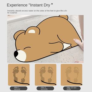 <span class=keywords><strong>Tapis</strong></span> de pied de 2.5mm <span class=keywords><strong>d</strong></span>'épaisseur en polyester souple <span class=keywords><strong>absorbant</strong></span> et antidérapant pour la salle de bain et la porte <span class=keywords><strong>d</strong></span>'<span class=keywords><strong>entrée</strong></span>. - Product Image 4