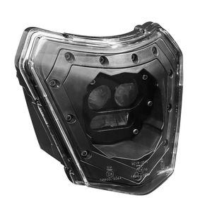 Phares LED pour moto Zuqing HL114 orange, faisceau haut et bas, feux de jour pour motos tout-terrain - Product Image 4