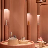 Design d'intérieur de salon de beauté, idées de décoration pour ongles, mobilier de boutique personnalisé, manucure et pédicure