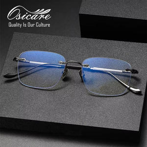 Designer Merk Vintage Montura De Gafas Lujo Bril Brillen Brillen Brillen Brillen Bril Puur Titanium Brillen Randloze Optische Frames - Product Image 3