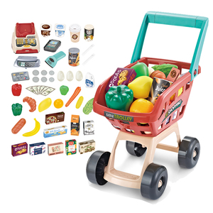 Vai trò chơi siêu thị sang trọng Đồ chơi kệ quét tiền mặt đăng ký đồ chơi mua sắm Combo Đồ chơi - Product Image 4