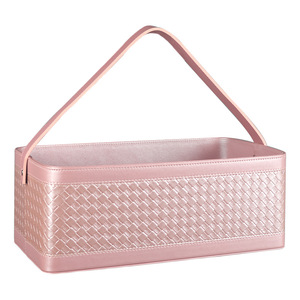 Giỏ Đựng Quà Bằng Da Pu Với Cản Trở - Product Image 3