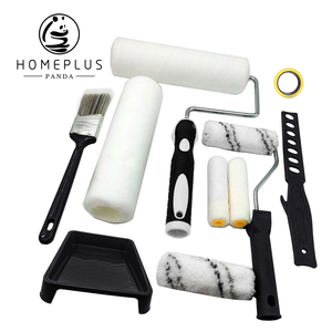 9 pouces mini <span class=keywords><strong>rouleau</strong></span> plastique stirier ruban de <span class=keywords><strong>masquage</strong></span> pinceau outils de manutention liner kit - Product Image 3