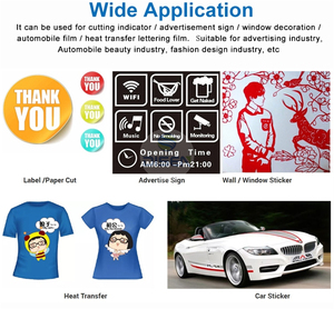 720 מ "מ pvc מדבקת מדבקה ויניל מכונת דפוס מכונת דפוס חיתוך לוגו - Product Image 2