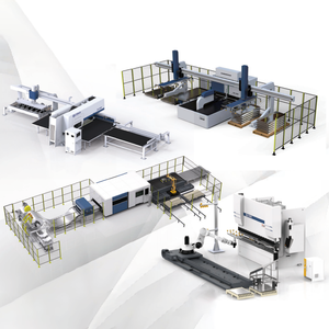 PBE2500 Otomatik CNC Bükme Merkezi ESL300 CNC Taretli Delme Lazer Kombine Sac Metal Üretim Hattı Metal Kesme Makineleri - Product Image 6