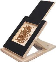 Planche à gratter pour chien réglable, écologique, en laine, pour le soin des ongles avec boîte à friandises, outil de soin des pattes