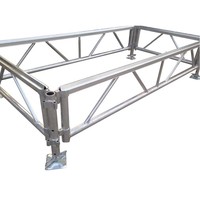 Scène en aluminium préfabriquée pour événements, concerts et mariages – Plateforme extérieure modulable