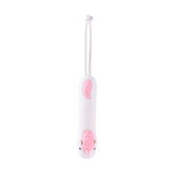 Lampe torche LED USB rechargeable pour enfant, jouet en silicone souple en forme de requin, lampe portable personnalisée pour bébé