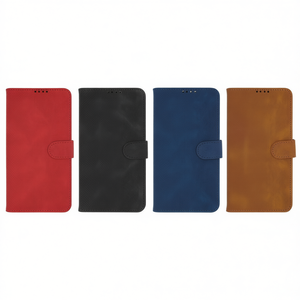 Custodia a libro con porta carte a rombi DAM per iPhone 14 Pro Max, in similpelle con chiusura magnetica - Product Image 1