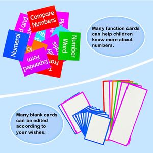 Tablero de Bolsillo Compacto de Tela para Clases de Matemáticas, Tarjetas de Aprendizaje Reutilizables, Exhibición Diaria de Números - Product Image 4