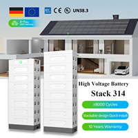 Système de stockage d'énergie Dyness Stack314 haute tension 153V 314Ah, module batterie LifePO4 60kWh, 8000 cycles, compatible avec onduleur triphasé.