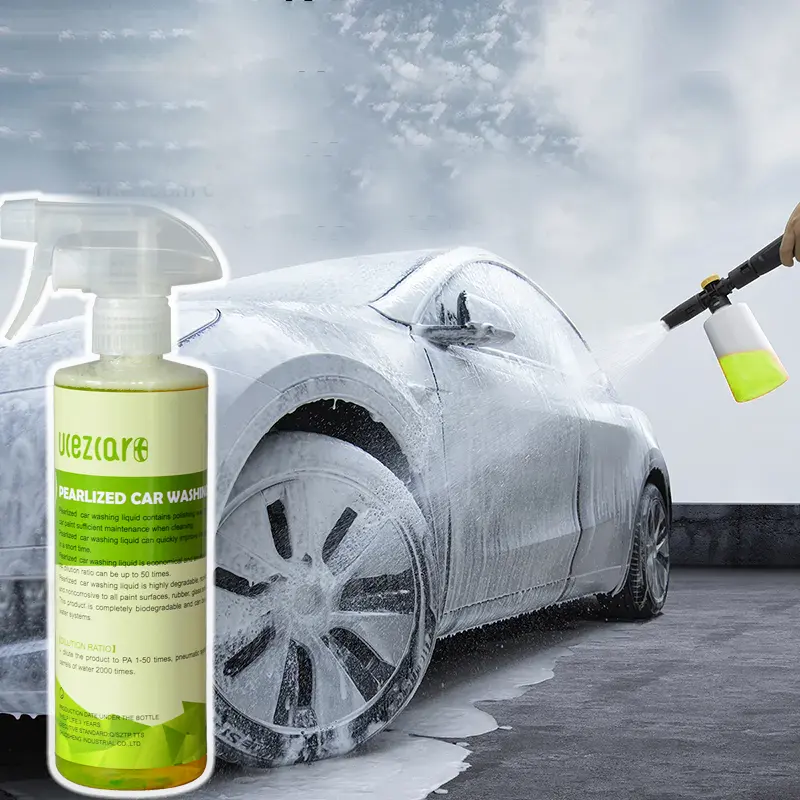 Shampoo lavaggio auto pulito Deodorizes protegge la migliore protezione schiuma di cera liquida shampoo per la vendita