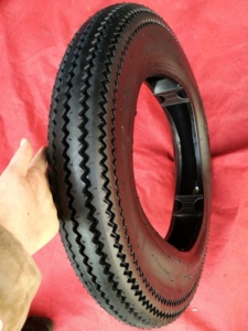 Pneus de moto vintage à dents de scie en caoutchouc premium 5.00-15, longue durée de vie, pneus de moto personnalisés stables - Product Image 6