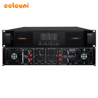Amplificatore di Potenza a 4 Canali 800W con Alta Potenza e Prestazioni Stabili per Concerti, DJ e Spettacoli, Amplificatore Professionale MX-4800