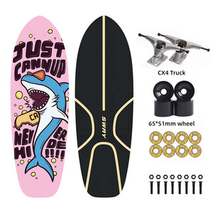 Skateboard de Surf du nord-est à 7 plis, accessoire de 4 roues pour adultes, planche à roulettes avec camion G - Product Image 6
