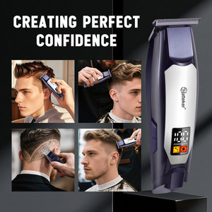 Tondeuse à cheveux électrique pour homme Hatteker HT-6115 avec écran numérique, compacte et portable, idéale pour les voyages - Product Image 5