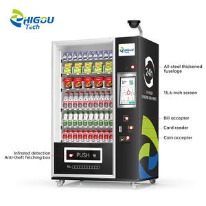 Distributore Automatico Combinato con Touchscreen, Raffreddamento a Compressore e Monitoraggio Remoto - Per Bevande in Bottiglia e <span class=keywords><strong>Snack</strong></span> nei Centri Commerciali - Product Image 2