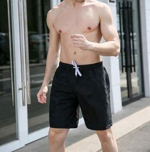 Shorts de bain pour hommes, couleur unie, été, logo personnalisé, vente en gros - Product Image 1