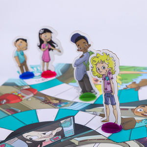 <span class=keywords><strong>Juego</strong></span> de mesa personalizado con flujo de efectivo para niños y adultos, figuras de <span class=keywords><strong>juego</strong></span> de mesa - Product Image 4