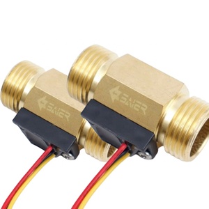 G1/<span class=keywords><strong>2</strong></span> "pirinç darbe akış <span class=keywords><strong>sens</strong></span>örü Hall etkisi manyetik su akış <span class=keywords><strong>sens</strong></span>örü akış hızı ölçümü DN15 bakır türbin debimetre - Product Image 4