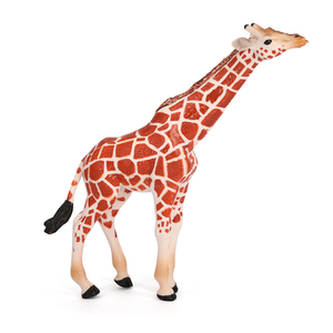 Vente en gros de figurines d'animaux sauvages de la jungle africaine en PVC solide, simulation de loup, girafe, <span class=keywords><strong>lion</strong></span>, ours, renard, modèle de statue, jouets de safari - Product Image 2