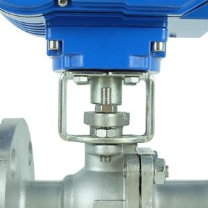 Válvula de Bola Motorizada Electrónica de Acero Inoxidable DN50 2 Pulgadas 12V 220V 24VDC con Actuador de Brida de PTFE para Agua OEM - Product Image 6