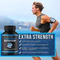 Capsules de L-Arginine pour la santé, favorisant l'énergie et l'endurance, vente en gros à prix avantageux, OEM