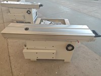 Nouvelle Conception 2026 Scie Circulaire Électrique à Double Lame de 1600 mm avec Table Coulissante pour le Travail du Bois