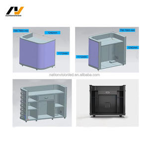 Table de <span class=keywords><strong>DJ</strong></span> portable à LED P1.86 P2.5, écran d'affichage de scène intérieur/extérieur étanche IP43 - Product Image 5