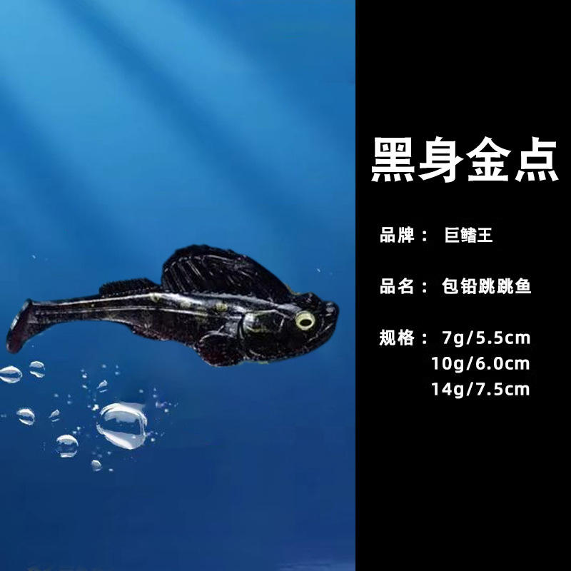 10 กรัม ตัวสีดำลายจุดทอง [1 ชิ้น]