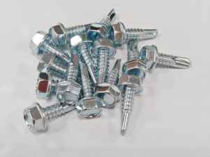 Vis autoperceuses à tête hexagonale Homn Reen C1022 en acier CR3+ zinc 5U, finition au four 4H, M4.8 22mm, rondelle hexagonale BSD # 3PT - Product Image 6