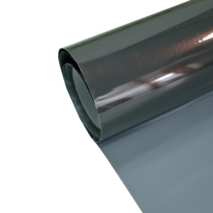 Envoltura de vinilo para coche gris Bernina de HIGHCOOL autocurativa con pintura PET a prueba de UV colorida protección antiarañazos superficie brillante del cuerpo - Product Image 2