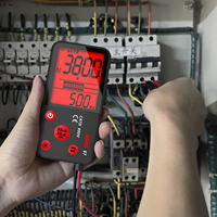 Multimètre détecteur double mode BSIDE, détection de tension sans contact 600V AC/DC, plage de mesure automatique, numérique intégré, OEM