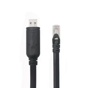 USB2.0からRJ45コンソールケーブルスイッチデバッグケーブルFTDIチップ (CISCOルーターおよびスイッチUSBアダプター用) 売れ筋製品2024