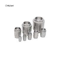 Válvula de Retención Manual Vertical de Bola Klion RTS, de Acero Inoxidable CF8 CF8M, Sellada con PTFE, 1/2 Pulgada, Certificación ISO, para Agua, Gas y Aceite 3