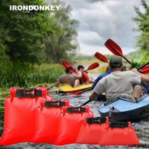 IRONDONKEY Nylon sac sec <span class=keywords><strong>12L</strong></span> extérieur multi fonctionnel léger dérive sac étanche enfants Camping stockage sac à dos - Product Image 2