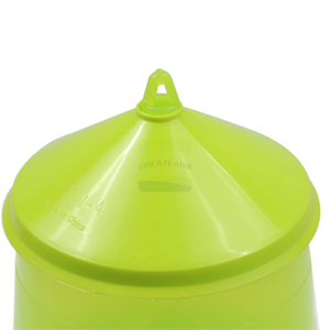 Mangeoire à poulet d'extérieur verte, résistante aux intempéries, seau à nourriture imperméable et anti-oiseaux, prix de gros disponible - Product Image 5