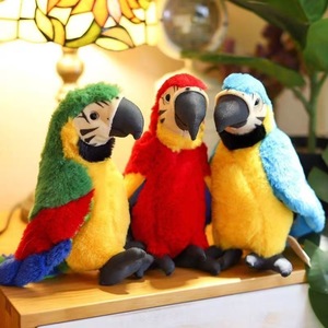 Peluche Macaw Realistico All'Ingrosso, Imbottito in Cotone PP, Decorazione Animale Selvatico, Confezione Bulk - Product Image 4