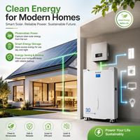 Système de stockage d'énergie solaire pour appareils ménagers Solard 51V 600Ah avec contrôle BMS avancé, batterie de stockage d'énergie empilable de 30 kWh