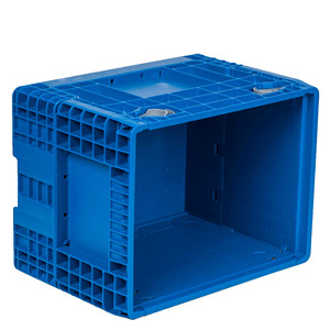 iBoxman Supermarket large folding box Stackable Plastic Collapsible Crate Folding box
